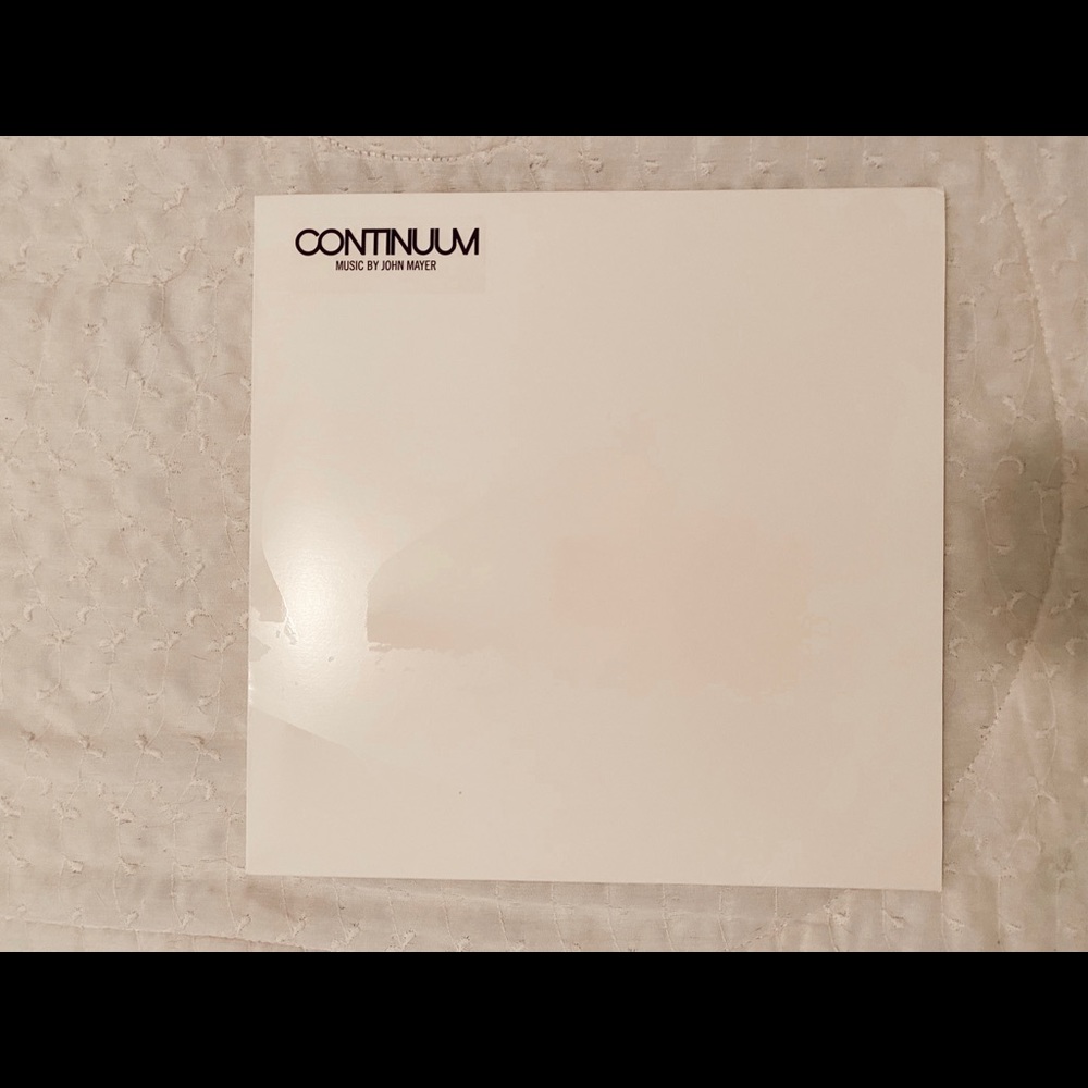 brand new continuum by john mayer vinyl record